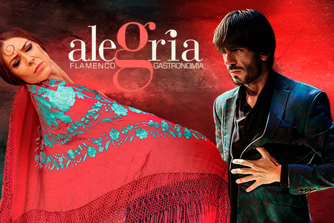 Alegria Flamenco in Malaga, with Transfer, Cocktail and Premium Location