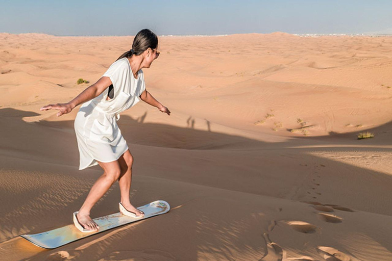 Dubai: Desert Safari, Camel Ride, Sandboard, Dinner &amp; Shows