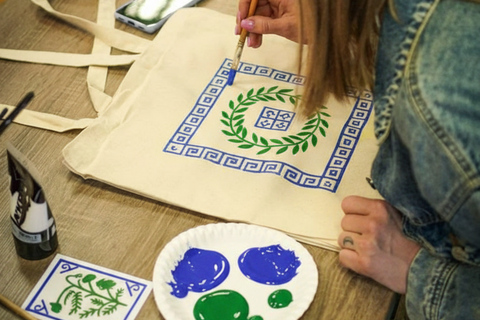 Thessaloniki: Make Your Own Handmade Souvenir & Drink Wine