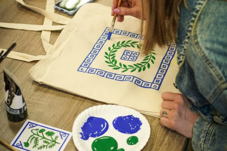 Thessaloniki: Make Your Own Handmade Souvenir & Drink Wine