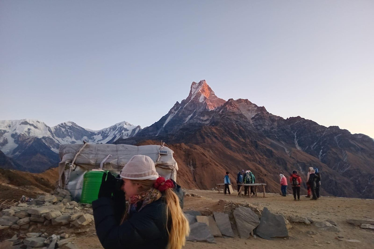 De Pokhara: Mardi Himal Base Camp 4-Day Trek com comida