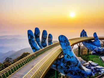 Hoi An: Goldene Brücke, Marble Mountains und Lady Buddha – Privater Ausflug