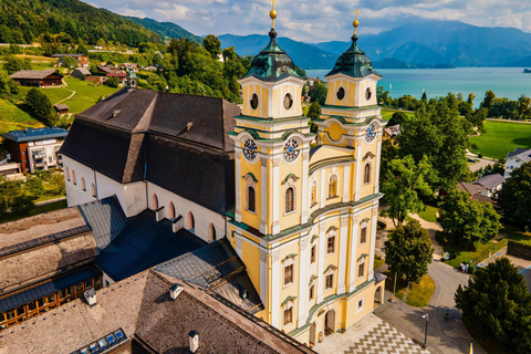 From Salzburg: Hallstatt Skywalk & Mondsee Private Day Trip