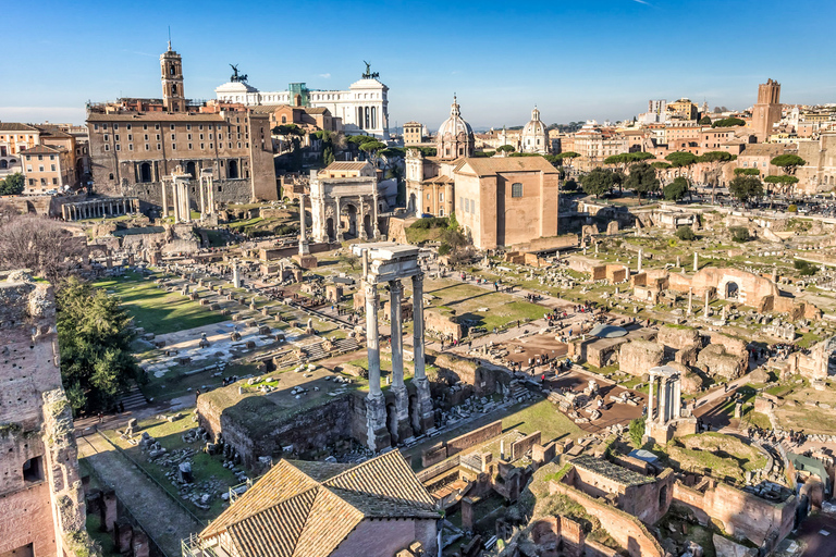 Rome: Priority Access Colosseum, Roman Forum & Palatine Tour German Small Group Tour