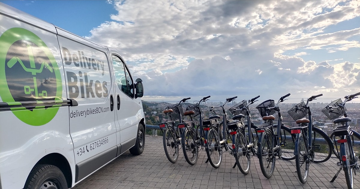 Barcelona: Fahrradtour mit Lieferung und Abholung | GetYourGuide
