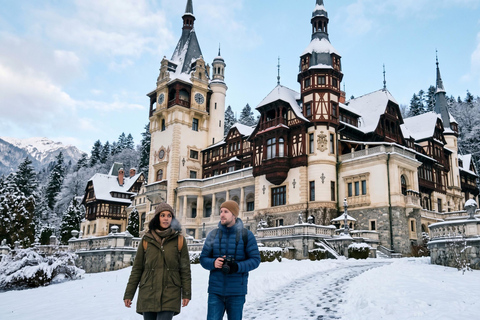 From Bucharest: Dracula Castle, Peles Castle & Brasov Trip From Bucharest: Dracula Castle, Peles Castle & Brasov Trip