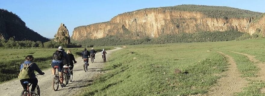 Gita di 1 giorno: giro in bici a Hell's Gate e giro in barca al lago Naivasha