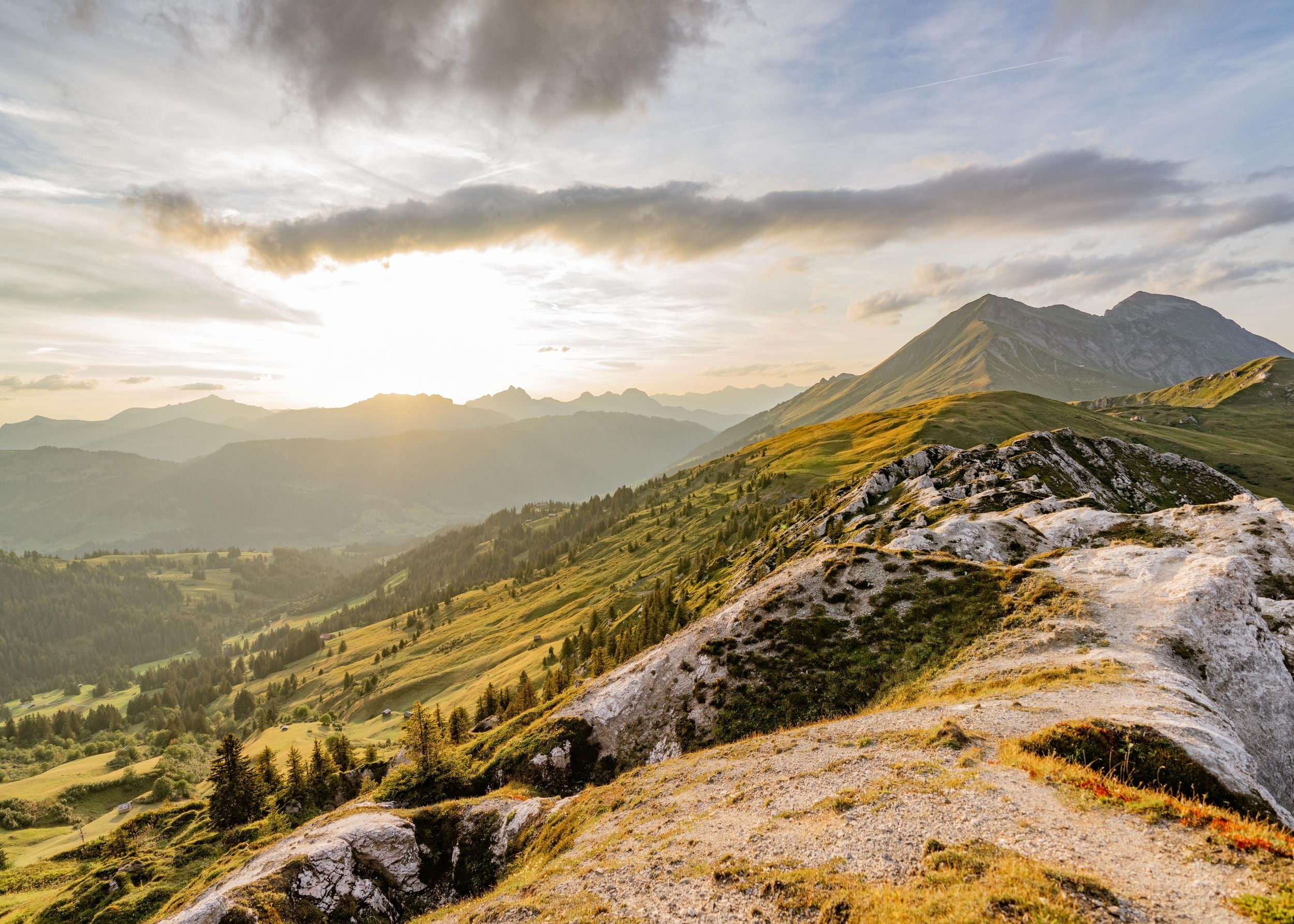 Lenk: Höhenrundweg Gryden auf dem Betelberg