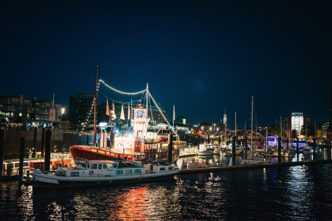 Hamburg: 1,5 Uur Grand Harbor Avondlicht Cruise