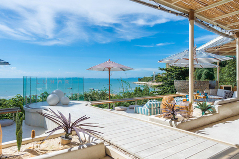 Private Pattaya Day Tour: Sanctuary of Truth & Beach Café Sanctuary of Truth & Cave Beach Club (Beachfront)