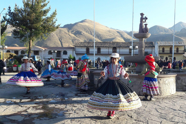 Excursão de 2 dias ao Canyon de Colca, terminando em Puno