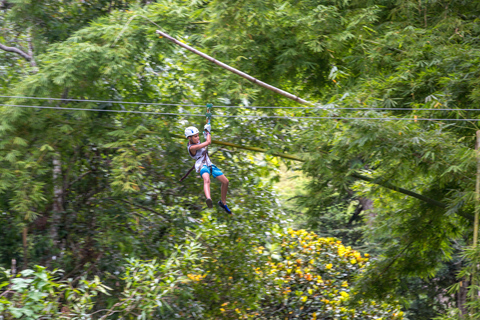 Ocho Rios : Aventure en zipline et tubing dans la vallée de la rivière Blanche
