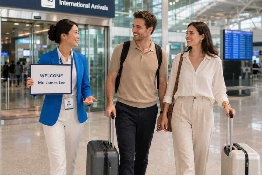 Flughafen Bangkok: Ankunft ohne langes Anstehen & privater Hoteltransfer. Foto: GetYourGuide