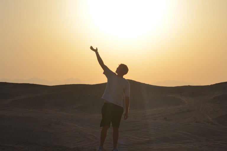 Hurghada Quad & ATV Ride with Camel, Desert Vibes & Sea View Sunset Ride with Stargazing, Camel, Dinner & Show