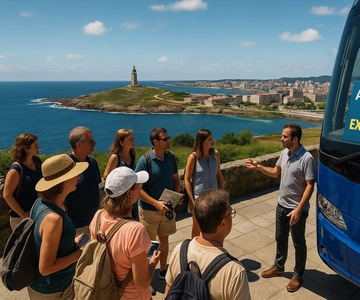 La Coruña: Wycieczka dla pasażerów statków wycieczkowych z portu w La Coruña