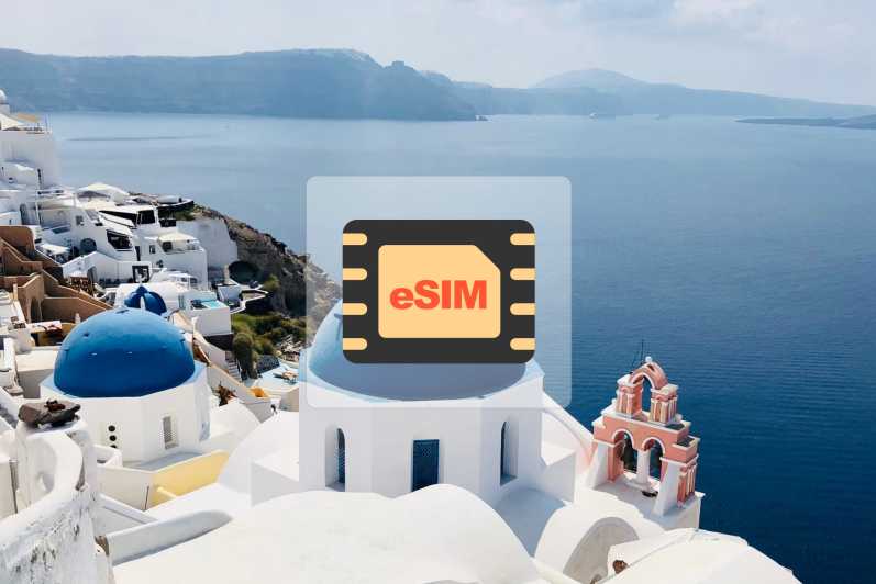 Grecia: piano dati mobile eSim per l'Europa