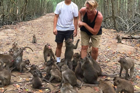 Ganztagestour durch den Mangrovenwald von Can Gio und die Affeninsel