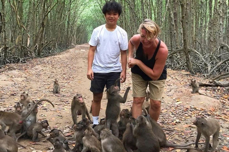 Visite d&#039;une jounée de la forêt de mangroves de Can Gio et de l&#039;île aux singes