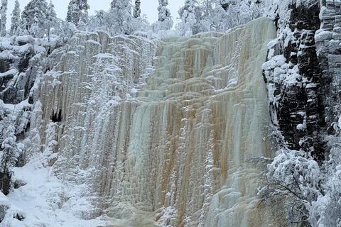 Rovaniemi to Ruka Roller Coaster & Korouoma Canyon Waterfall