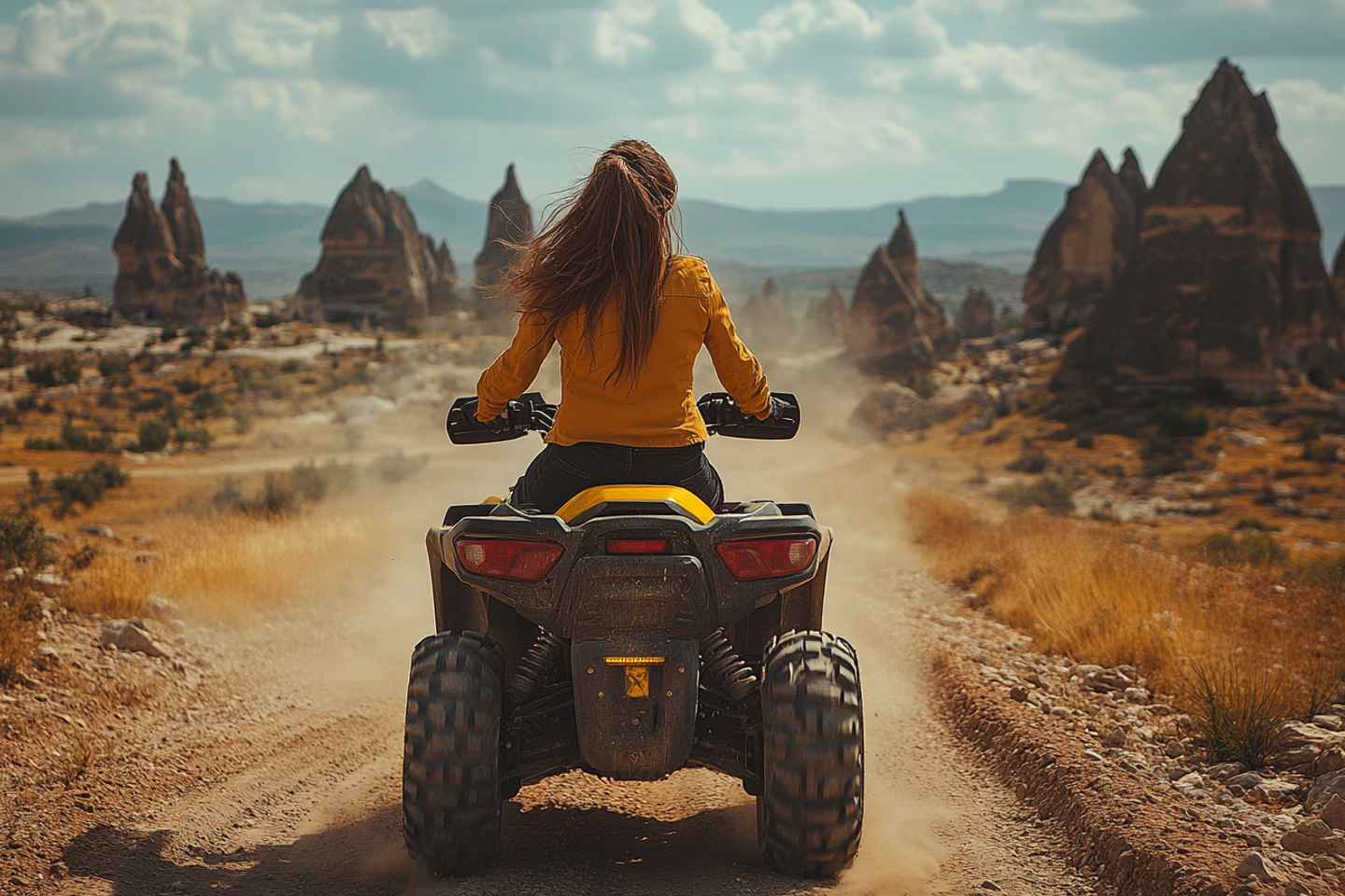 Cappadocia: ATV Tour with Hotel Pickup