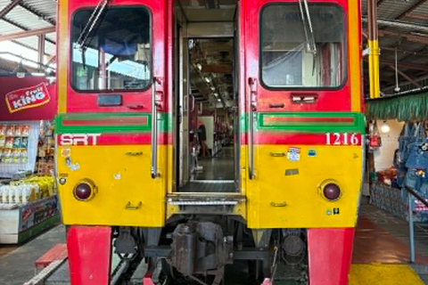 From Bangkok: Floating Market & Railway Market Day Trip