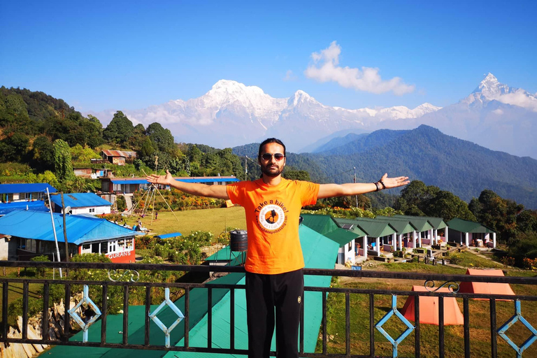 Campamento australiano y Dhampus: tour privado de senderismo de 2 díasCampamento Australiano y Dhampus: tour privado de senderismo de 2 días