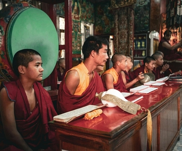Explore os mosteiros de Dharamshala para conhecer a espiritualidade tibetana
