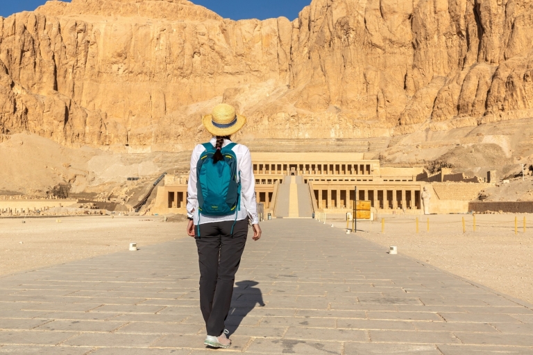 Z El Gouna: Dwudniowa prywatna wycieczka do Luksoru i Abu Simbel