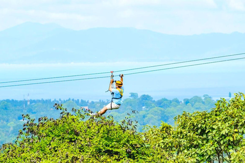 Ko Samui: Tree Bridge Jungle Zipline and Waterfall Adventure Tour Starting at 11.30 w/ Extended Pickup and Drop-off Area