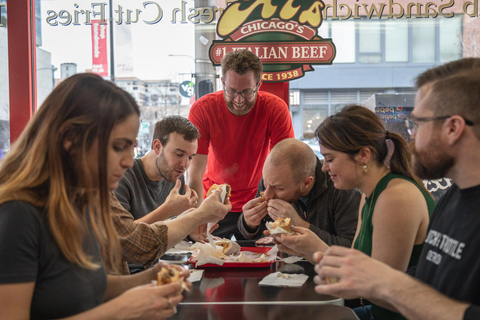 Chicago in een dag: Culinaire tour: eten en architectuur privé wandeltour