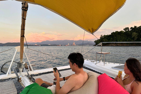 Kota Kinabalu: Catamaran Snorkel & Sailing Tour with Meal Catamaran Afternoon Session