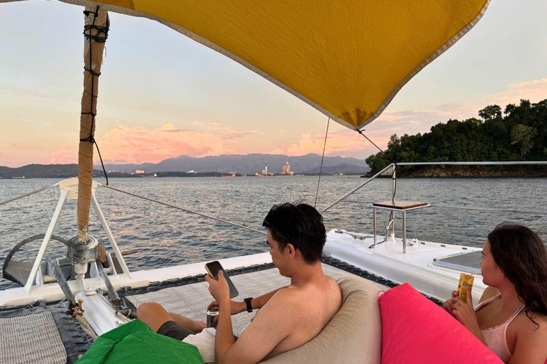 Kota Kinabalu: Catamaran Snorkel & Sailing Tour with Meal Catamaran Afternoon Session