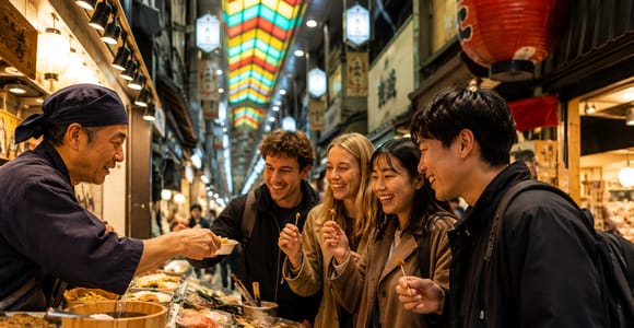 Kyoto: Private Nishiki Market Morning Tour with Local