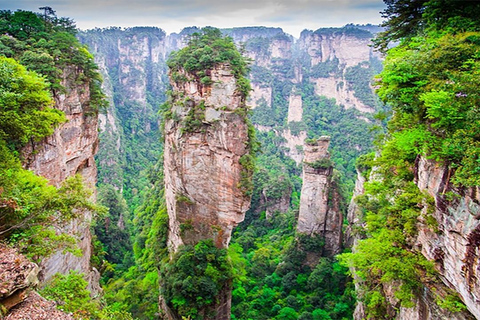 Zhangjiajie : excursion panoramique de 2 jours dans le parc forestier nationalZhangjiajie : visite panoramique de deux jours du parc forestier national