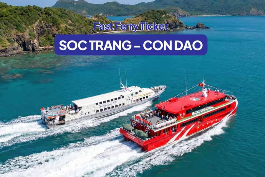 Soc Trang – Con Dao Fähre: Schnellste Strecke E-Ticket. Foto: GetYourGuide
