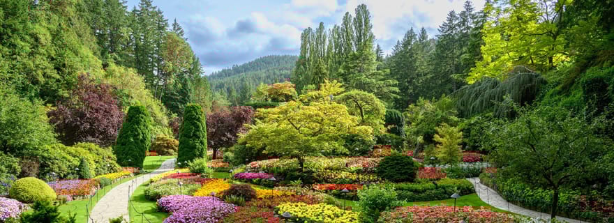 Depuis Vancouver : visite de Victoria avec ferry et jardins Butchart