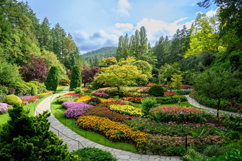 From Vancouver: Victoria Tour with Ferry & Butchart Gardens