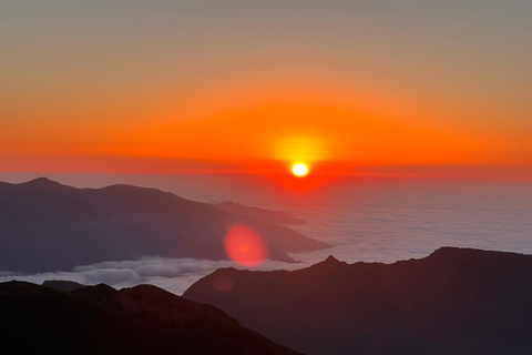 Pico Areeiro Sonnenaufgang + Stairway to Heaven + Levada Balcões