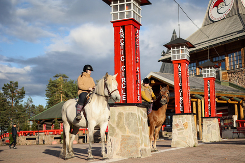 Rovaniemi: Late Night Ride with Finnhorses