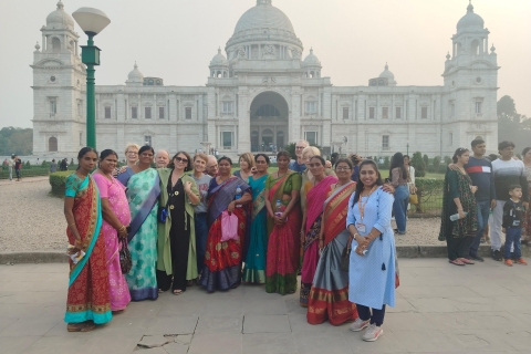 Kolkata tour with sunset River cruise Kolkata tour with local transport and local Food