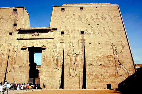 Day Tour visit Edfu Kom Ombo temples from Luxor