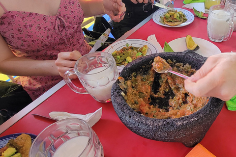 Mexico : Visite du marché végétalien et végétarien avec cours de cuisine