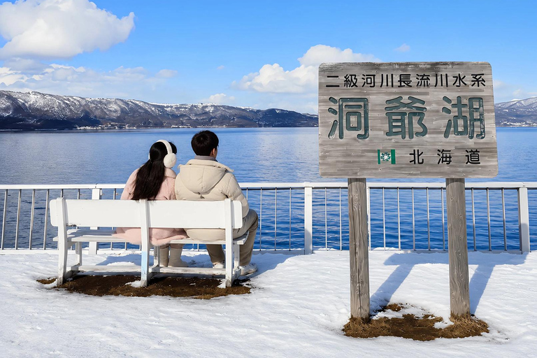 Sapporo: Lake Shikotsu Ice Festival, Noboribetsu & Lake Toya Private Sightseeing Tours