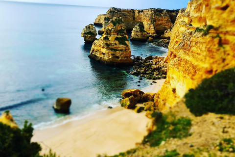 Visite d&#039;une jounée de l&#039;Algarve en privé - tour en bateau inclusAlgarve visite d&#039;une jounée privée