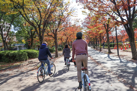 Osaka : 3 heures de visite à vélo des hauts lieux d'OsakaCircuit à vélo de 4 heures sur les hauts lieux d'Osaka