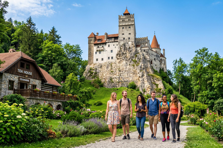 Bucharest : Dracula’s Castle, Peles Castle & Medieval Brasov Audio guide in +24 languages