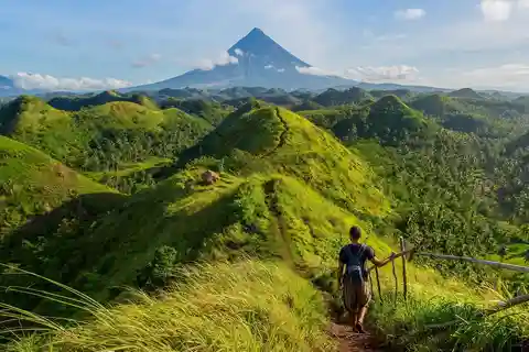 Bicol Mayon naar Lava Front (Mayon Populaire Bestemming)