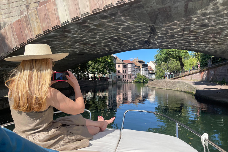 Natal em Estrasburgo num barco privado