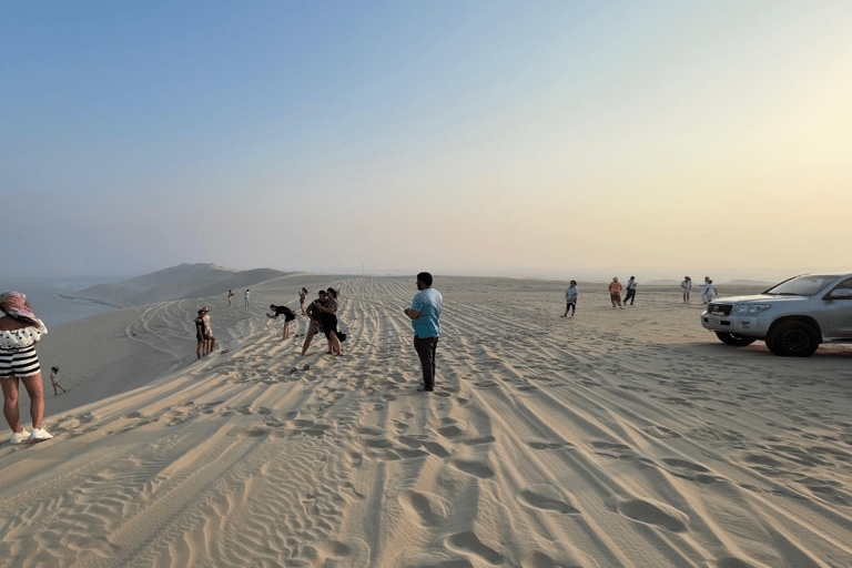 Doha: Desert Safari with Dune Bashing, Camel Ride &amp; Inland