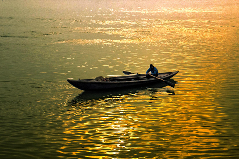 Fotoresa i heliga Varanasi